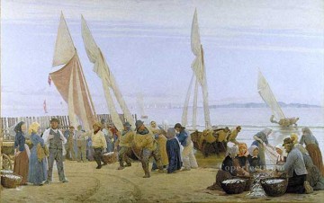 Mañana en Hornbaek 1875 Peder Severin Kroyer Pinturas al óleo